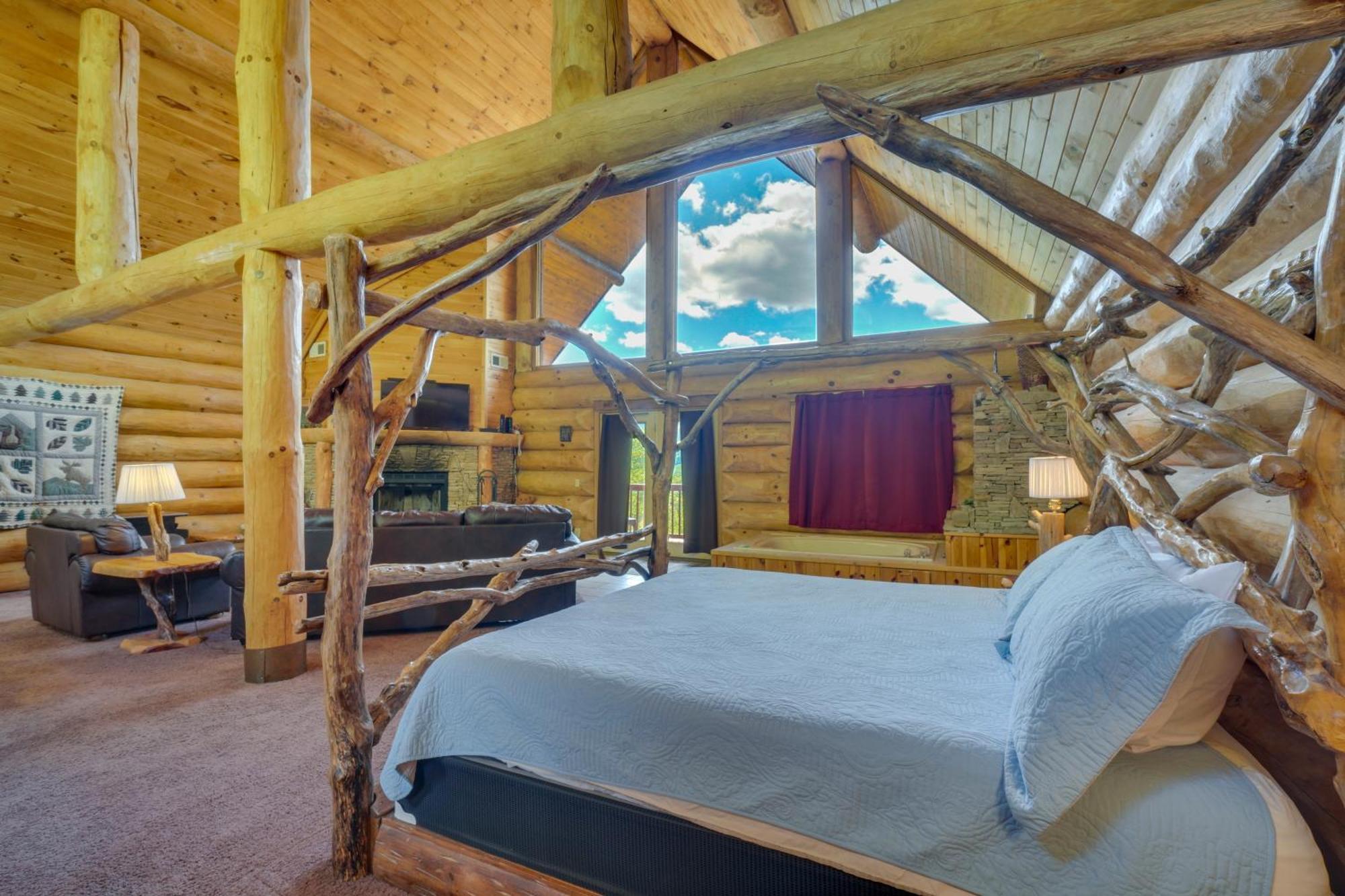 Gatlinburg Cabin With Hot Tub About 11 Miles To Downtown Exterior photo