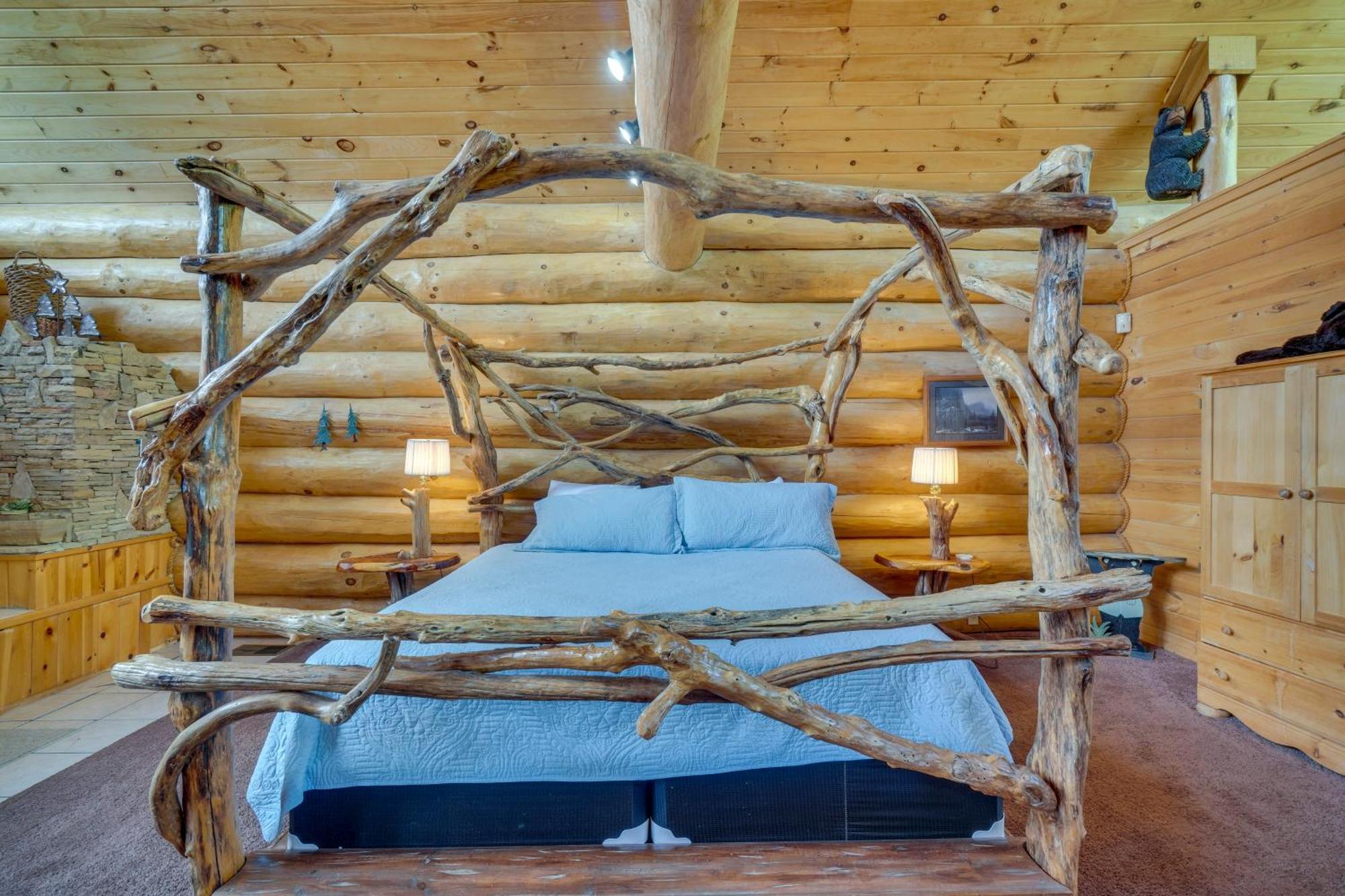 Gatlinburg Cabin With Hot Tub About 11 Miles To Downtown Exterior photo